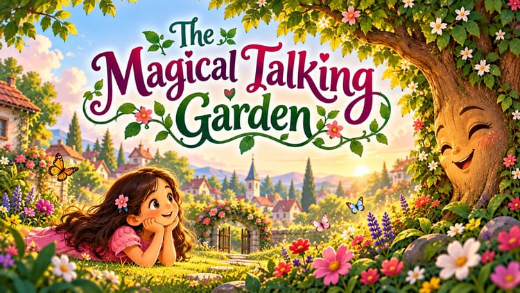 The Magical Talking Garden
